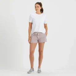 Coast Tee | White -Vuori Clothing Store VW156WHT 4