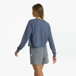 Long-Sleeve Coast Tee | Azure -Vuori Clothing Store VW170AZR 1587