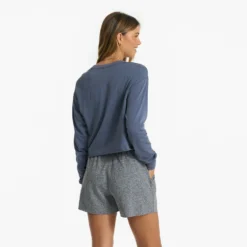 Long-Sleeve Coast Tee | Azure -Vuori Clothing Store VW170AZR 1591