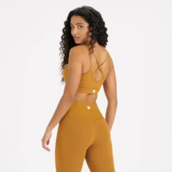 Mindset Bra | Dark Golden -Vuori Clothing Store VW186DGL 3