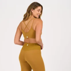 Mindset Bra | Dark Golden -Vuori Clothing Store VW186DGL 3 5863940a 009e 436e 922d b7967d494611