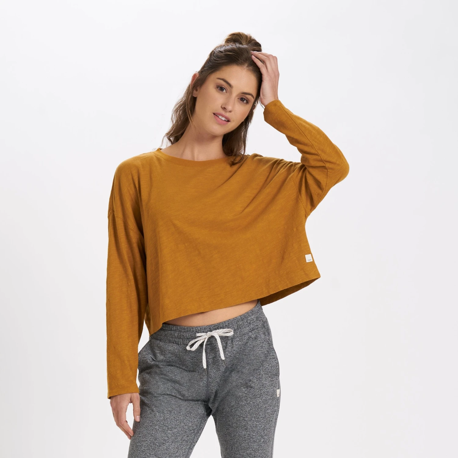 Long-Sleeve Sundown Tee | Dark Golden 1 Long-Sleeve Sundown Tee | Dark Golden