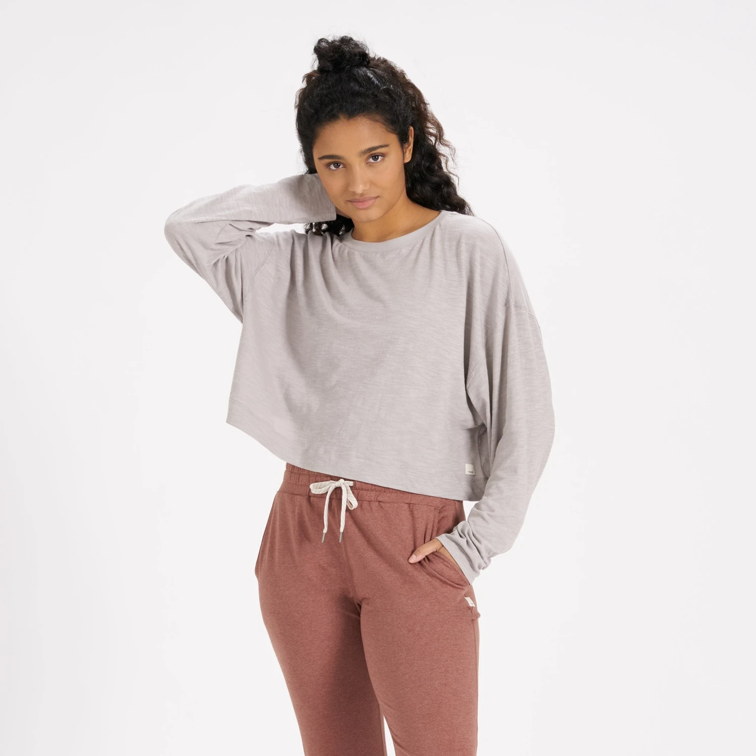 Long-Sleeve Sundown Tee | Fog 1 Long-Sleeve Sundown Tee | Fog