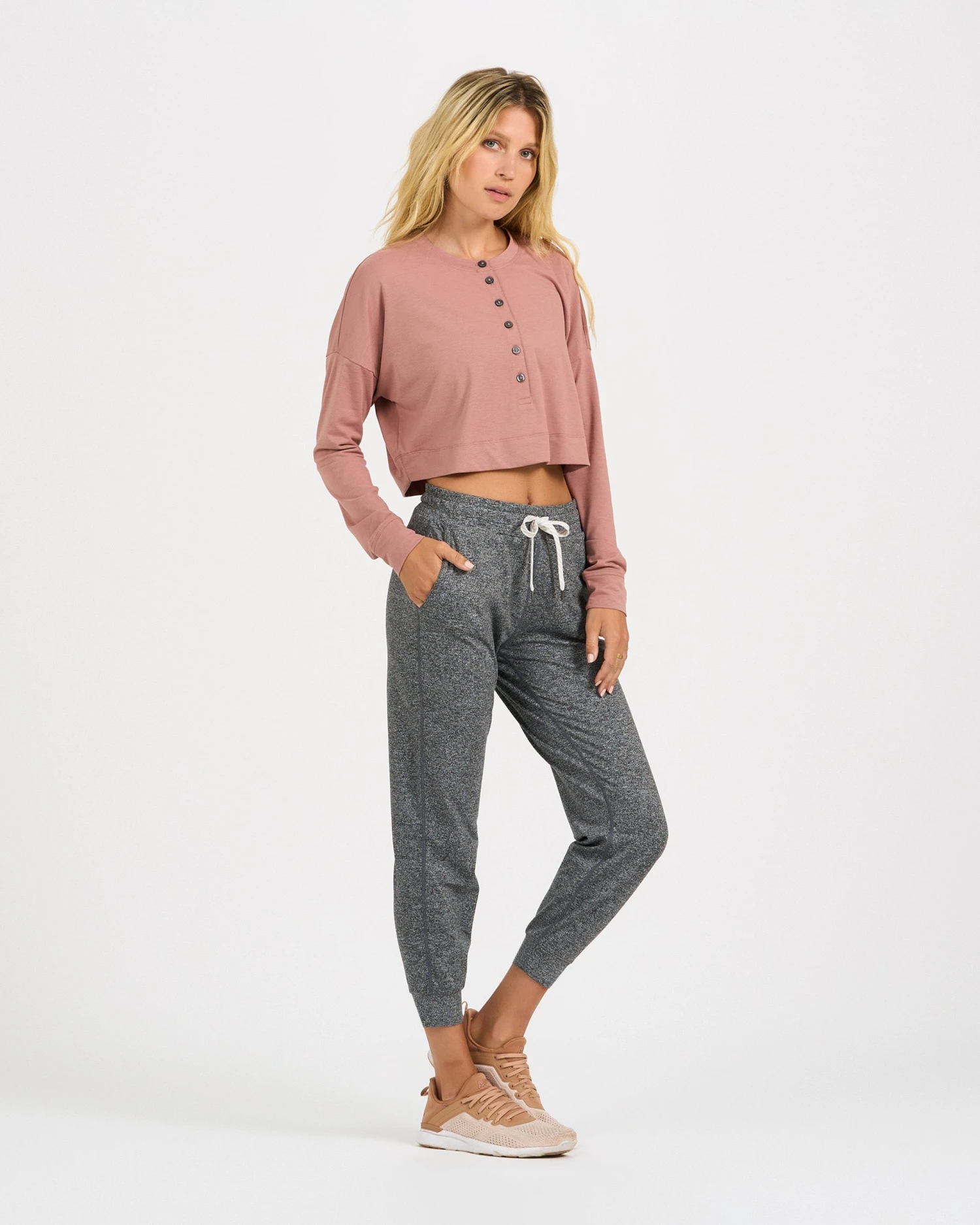 Avalon Henley | Light Terracotta 4 Avalon Henley | Light Terracotta - Image 4