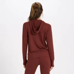 Halo Performance Hoodie | Brick Heather 8 Halo Performance Hoodie | Brick Heather -Vuori Clothing Store VW201HBR 3 47ec41ca 5637 4b87 a379 78a195e0bfbb