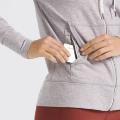 Halo Performance Hoodie | Clay Heather 8 Halo Performance Hoodie | Clay Heather -Vuori Clothing Store VW201HCA 4