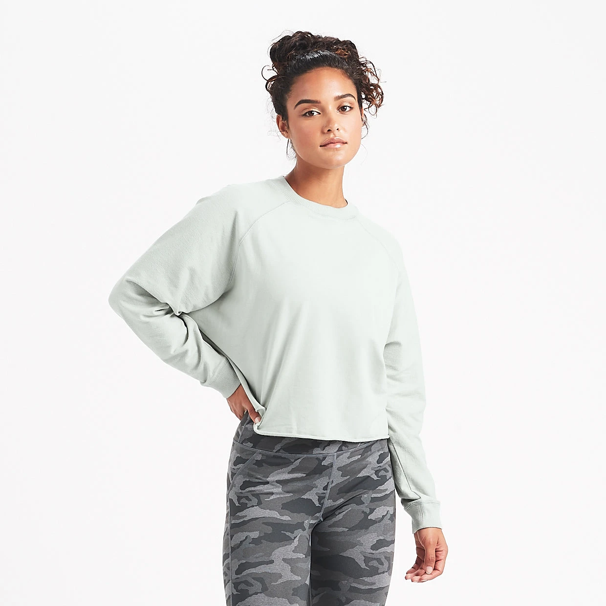 Faye Sweatshirt | Sage 1 Faye Sweatshirt | Sage