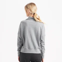 Cleo Sweatshirt | Heather Grey 6 Cleo Sweatshirt | Heather Grey -Vuori Clothing Store VW216HTG 3
