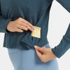 Crescent Half Zip | Indigo Heather 7 Crescent Half Zip | Indigo Heather -Vuori Clothing Store VW220HTI 3