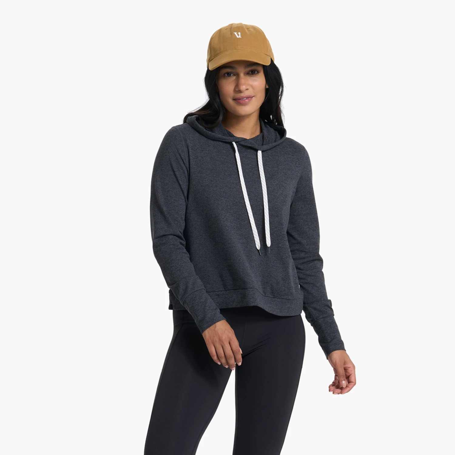 Halo Essential Hoodie | Charcoal Heather 2 Halo Essential Hoodie | Charcoal Heather - Image 2