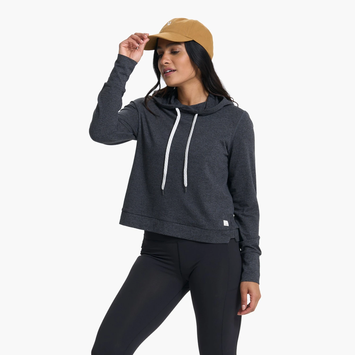 Halo Essential Hoodie | Charcoal Heather 1 Halo Essential Hoodie | Charcoal Heather