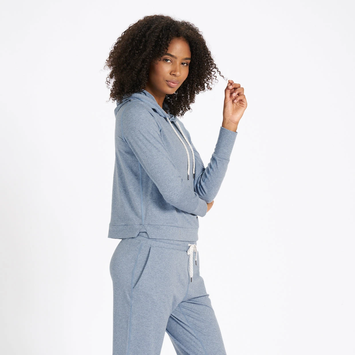 Halo Essential Hoodie | Cloud Heather 2 Halo Essential Hoodie | Cloud Heather - Image 2