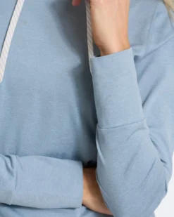 Halo Essential Hoodie | Light Cloud Heather -Vuori Clothing Store VW226HLI 2626