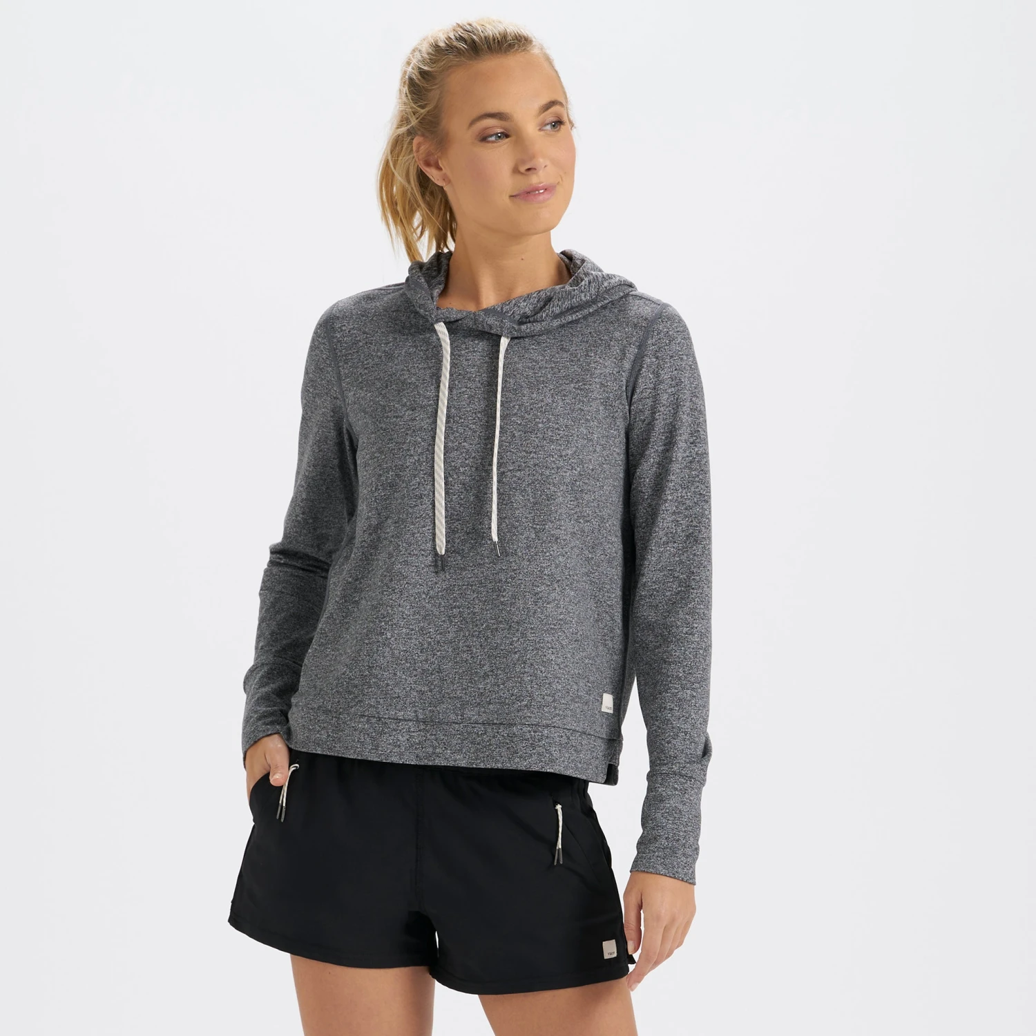 Halo Essential Hoodie | Heather Grey 2 Halo Essential Hoodie | Heather Grey - Image 2