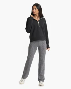 Restore Half Zip | Washed Black 9 Restore Half Zip | Washed Black -Vuori Clothing Store VW233WBL FA22 W ECOMM FULL 0123