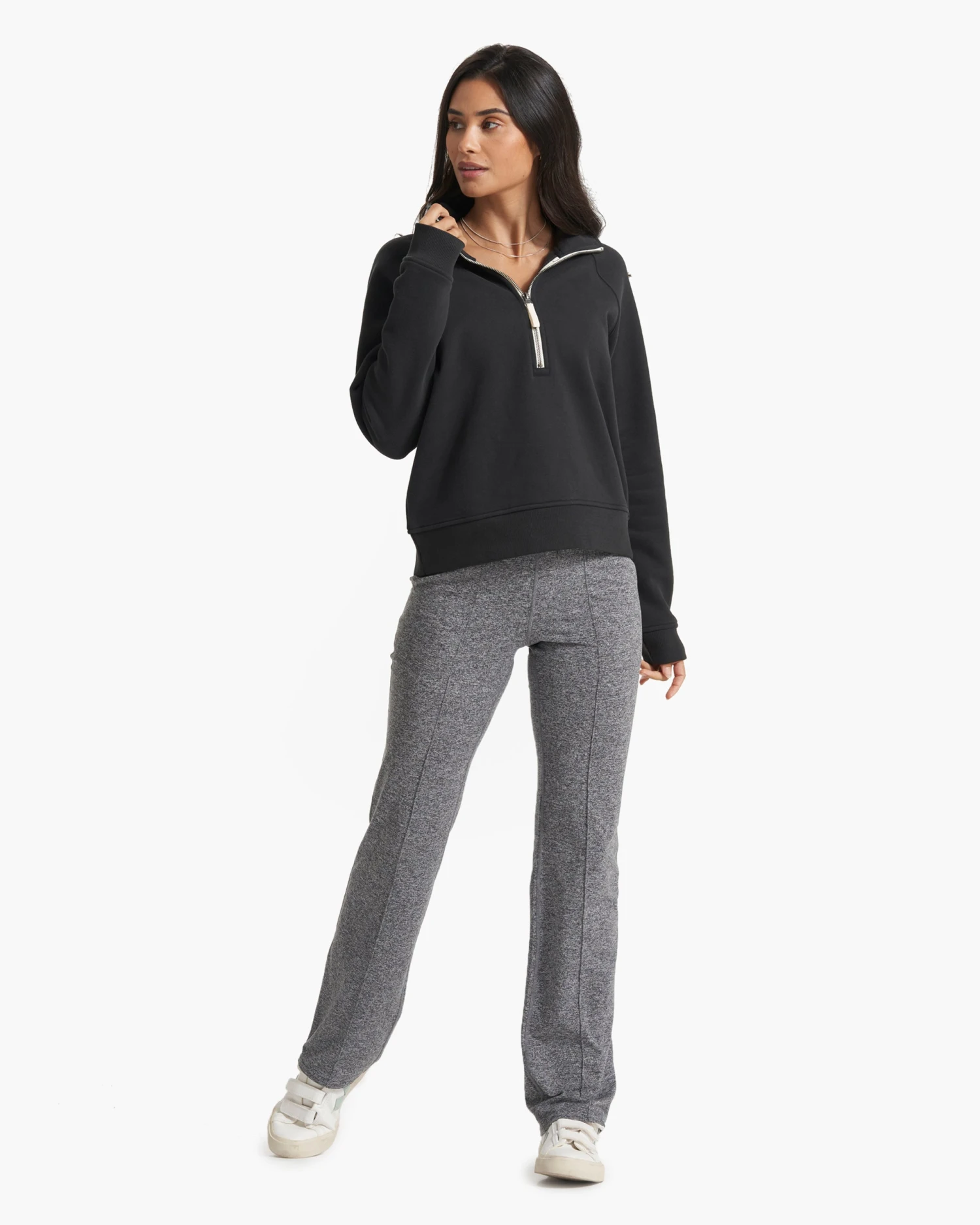 Restore Half Zip | Washed Black 5 Restore Half Zip | Washed Black - Image 5