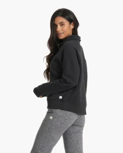 Restore Half Zip | Washed Black 7 Restore Half Zip | Washed Black -Vuori Clothing Store VW233WBL FA22 W ECOMM TOP 0176