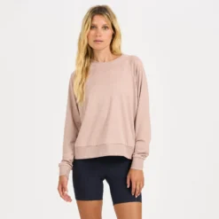 Long-Sleeve Halo Crew | Dogwood Heather