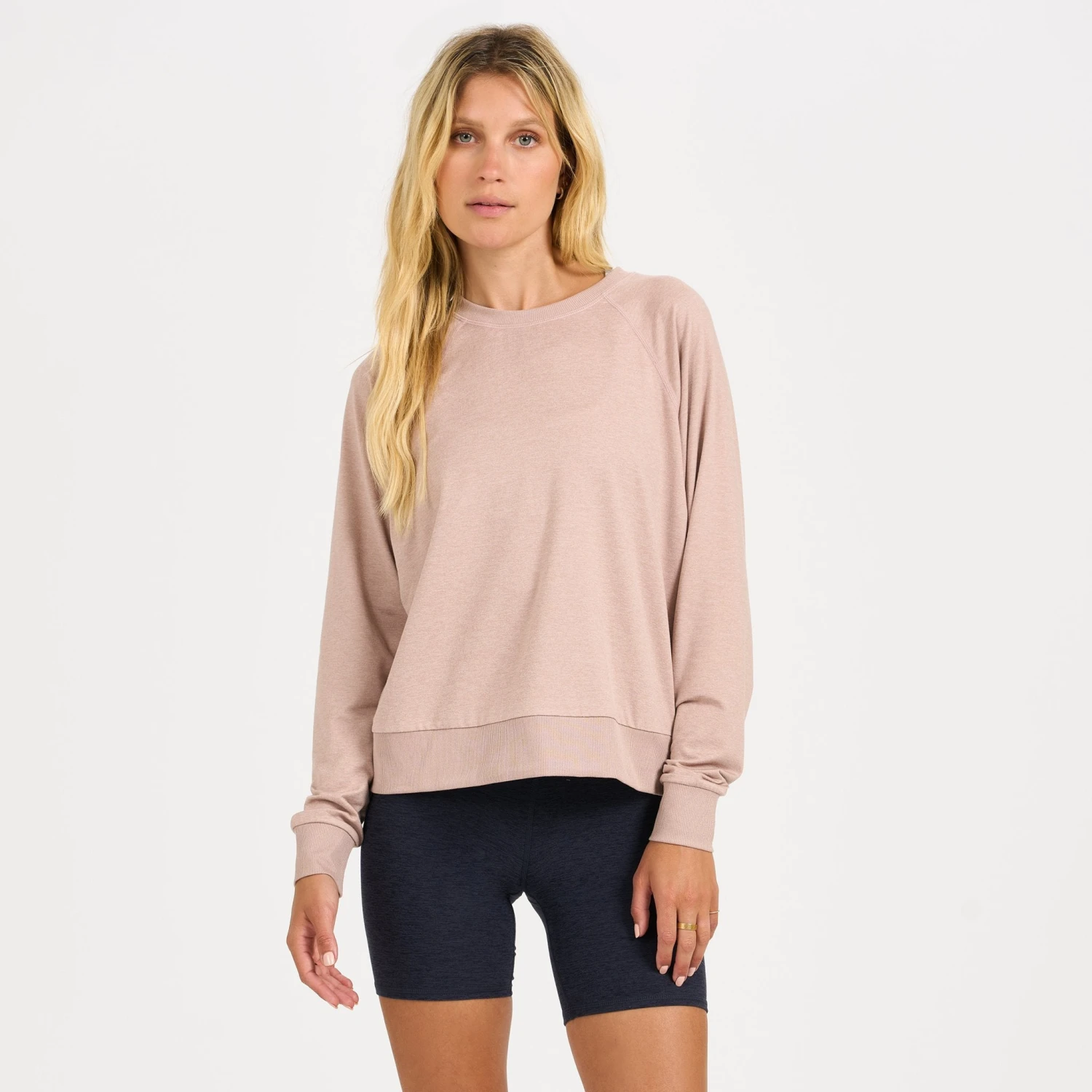 Long-Sleeve Halo Crew | Dogwood Heather 1 Long-Sleeve Halo Crew | Dogwood Heather