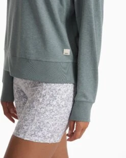 Long Sleeve Halo Crew | Stormy Heather -Vuori Clothing Store VW241HSR SP22 W ECOMM FLEECE TOPS 1637 1x1 a5882523 193f 4829 897b 04a23d82ca12