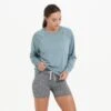 Long-Sleeve Halo Crew | Shade Heather