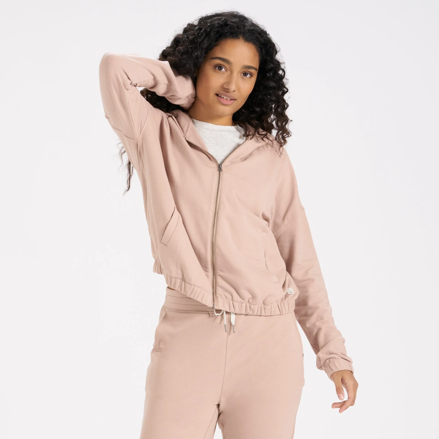 Laguna Zip Hoodie | Dogwood 1 Laguna Zip Hoodie | Dogwood