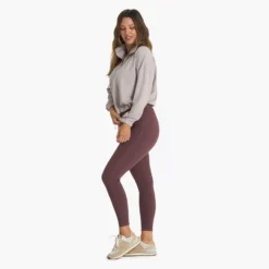 Halo Relaxed Half Zip | Oyster Heather -Vuori Clothing Store VW269HOY FA22 W ECOMM CURVE 00800 1x1 08f2c16c 2414 49ea af0f 50aa6af88133