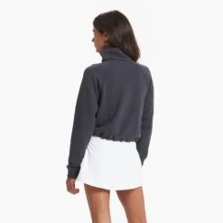 Sedona Half Zip | Charcoal -Vuori Clothing Store VW274CCL 03567