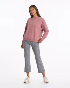 Sedona Crew | Marsala -Vuori Clothing Store VW278MAR SP23 W ECOMM FLEECE FULL 01163 1x1 bf07e18a 4dad 4eba 87be 4126bee29cc9