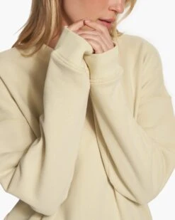 Sedona Crew | Seed -Vuori Clothing Store VW278SED FA23 M ECOMM fleece DETAIL 3