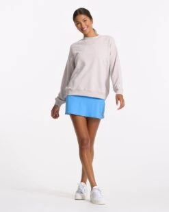 Sedona Crew | Suede 9 Sedona Crew | Suede -Vuori Clothing Store VW278SUE SP23 W ECOMM FLEECE TOP 8485 1X1 d1575218 5b2e 4558 a4a6 2e1e18ade4b6