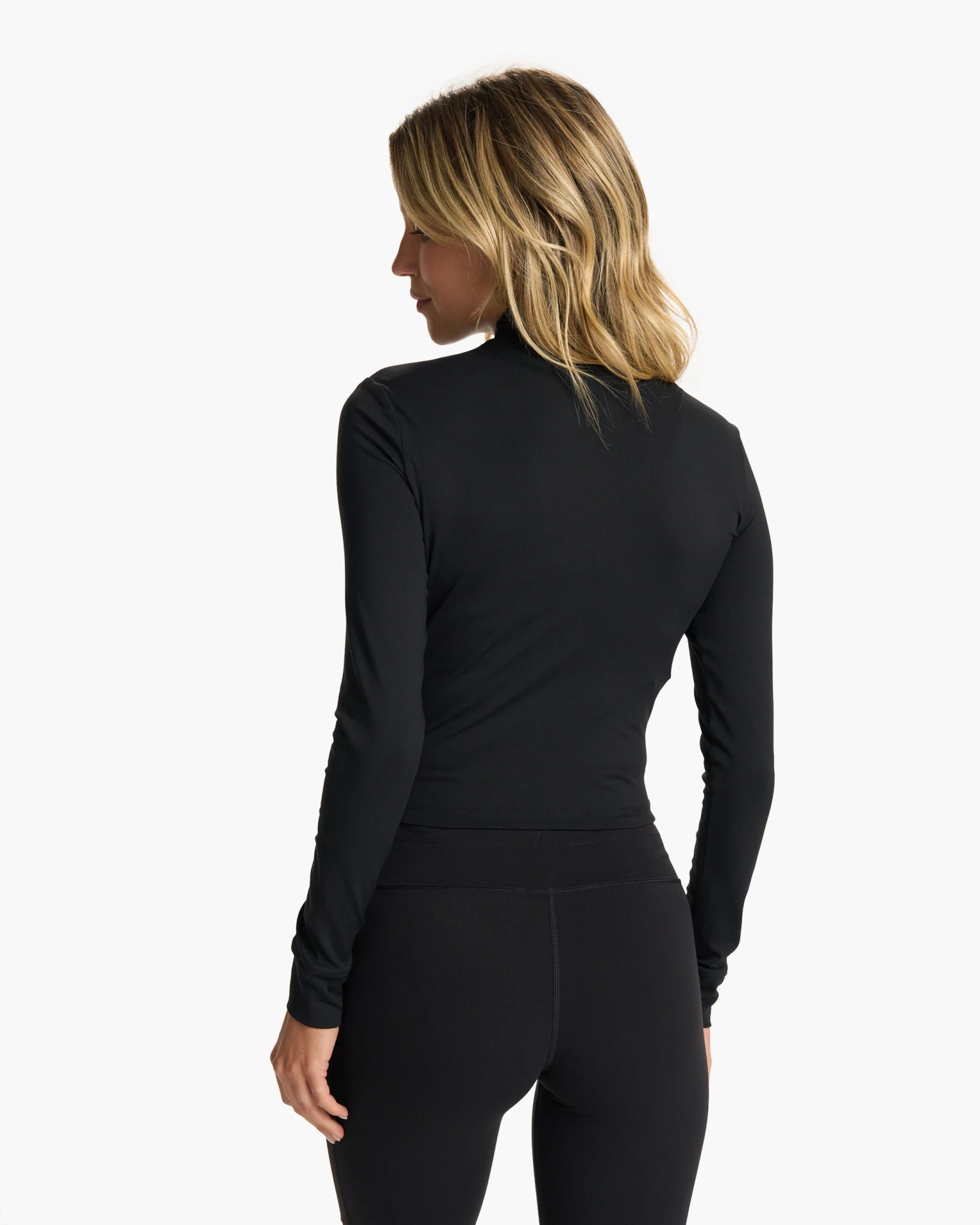 Studio Half Zip | Black 4 Studio Half Zip | Black - Image 4