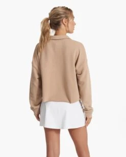 Sedona Polo | Coconut 9 Sedona Polo | Coconut -Vuori Clothing Store VW290COC SP23 W ECOMM FLEECE TOPS 3001 1x1 d8aeb1d5 d6c4 4ff1 8a2b 609cdb6b1090