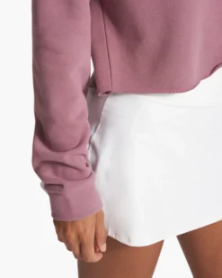 Sedona Polo | Orchid 11 Sedona Polo | Orchid -Vuori Clothing Store VW290OCD FA23 M ECOMM fleece DETAIL 2