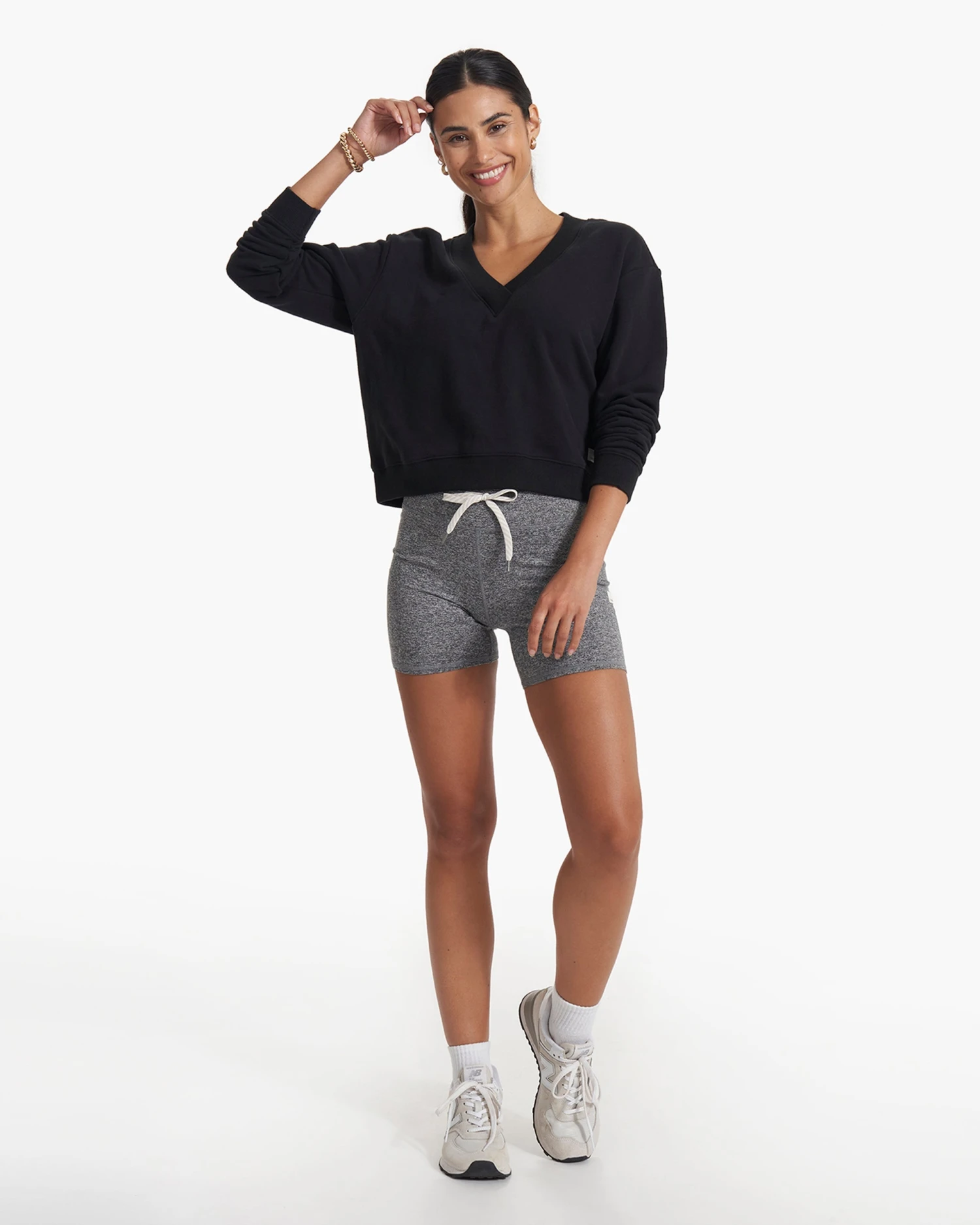 Sedona V Neck | Black 5 Sedona V Neck | Black - Image 5