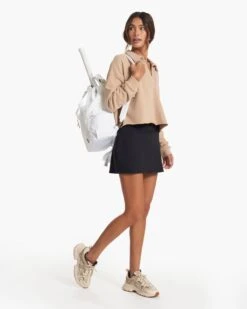 Volley Skirt Long | Black -Vuori Clothing Store VW3005 LBLK SP23 W ECOMM SKIRTS BOTTOM 2771 1x1 eed496cb abac 4509 a2f2 657e2d931646