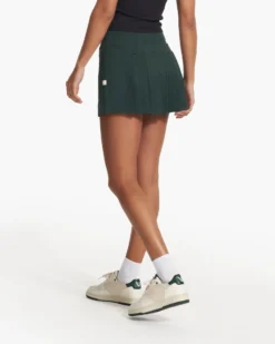 Halo Performance Skirt | Grass Heather 10 Halo Performance Skirt | Grass Heather -Vuori Clothing Store VW3006HGR FA23 W ECOMM SKIRTS BACK BOTTOMS 6