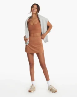 Halo Performance Skirt | Palo Santo Heather 10 Halo Performance Skirt | Palo Santo Heather -Vuori Clothing Store VW3006HPS SP23 W ECOMM SKIRTS FULL 0983 1x1 4d3bda85 c7d2 4cc1 adf9 cfd32eb9ce8c