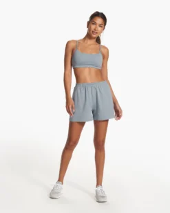 Boyfriend Short | Flint Heather 10 Boyfriend Short | Flint Heather -Vuori Clothing Store VW3007HFT FA23 W ECOMM SHORTS FULL 3