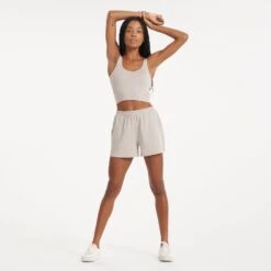 Boyfriend Short | Oyster Heather 10 Boyfriend Short | Oyster Heather -Vuori Clothing Store VW3007HOY 0439