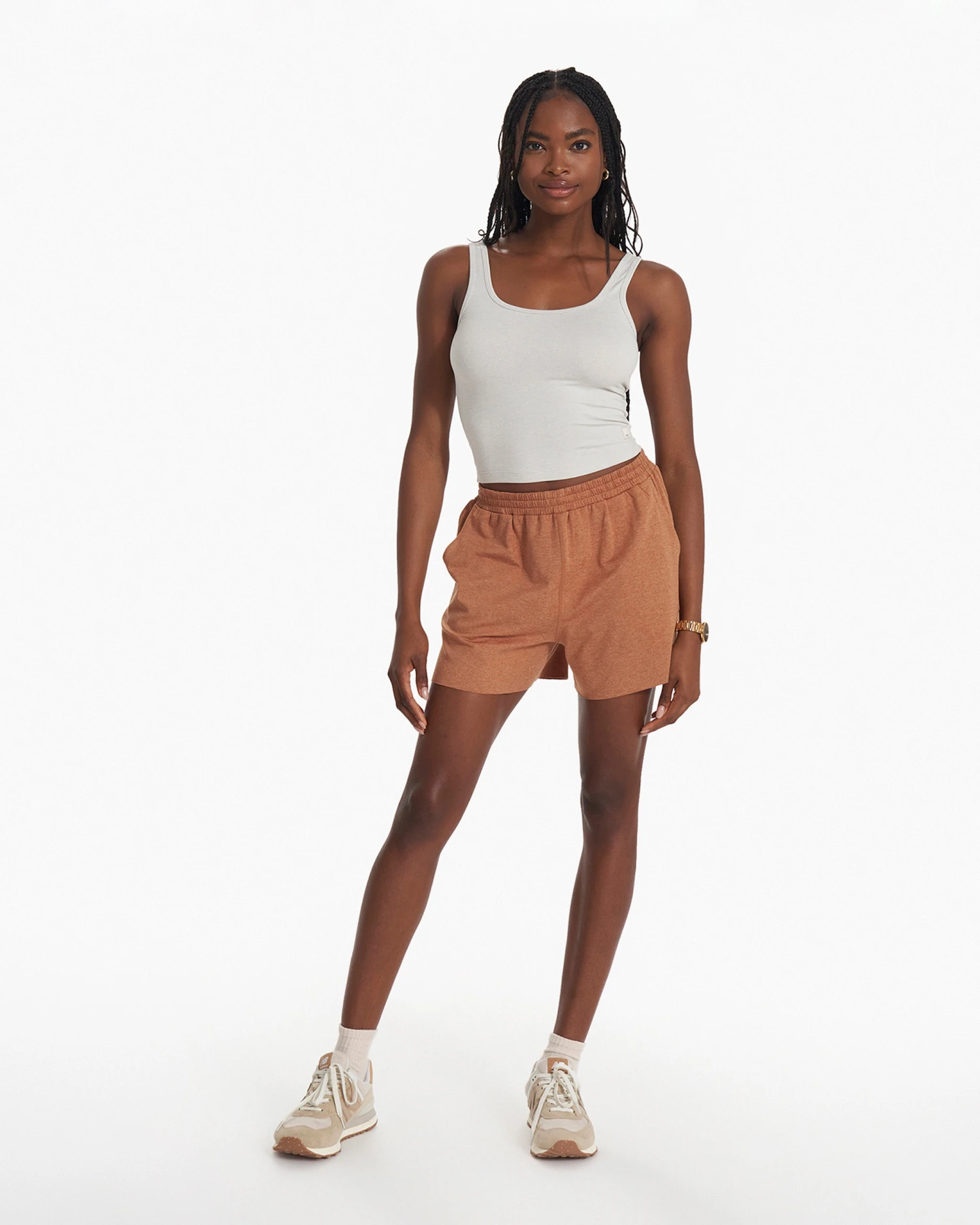 Boyfriend Short | Palo Santo Heather 5 Boyfriend Short | Palo Santo Heather - Image 5