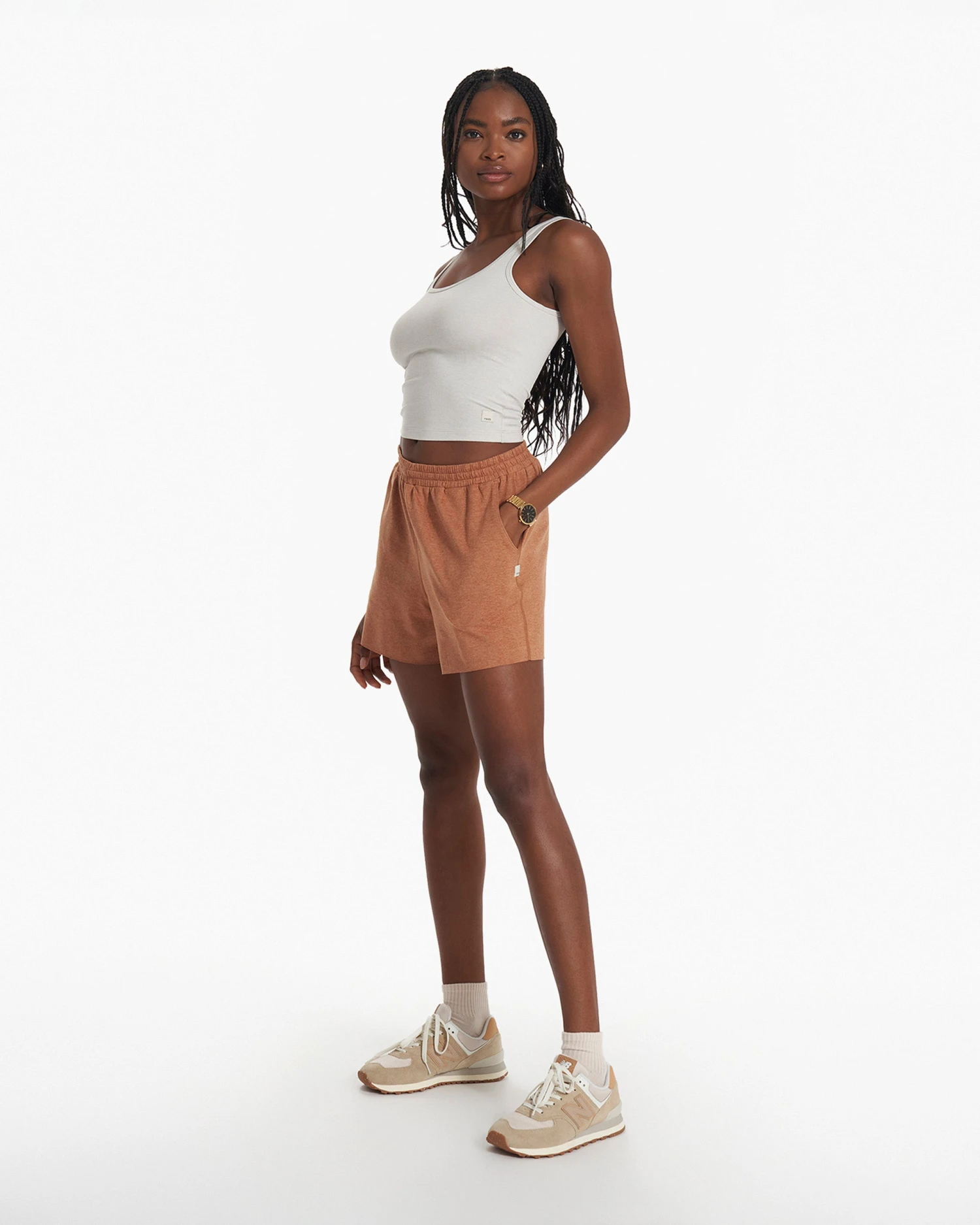 Boyfriend Short | Palo Santo Heather 6 Boyfriend Short | Palo Santo Heather - Image 6