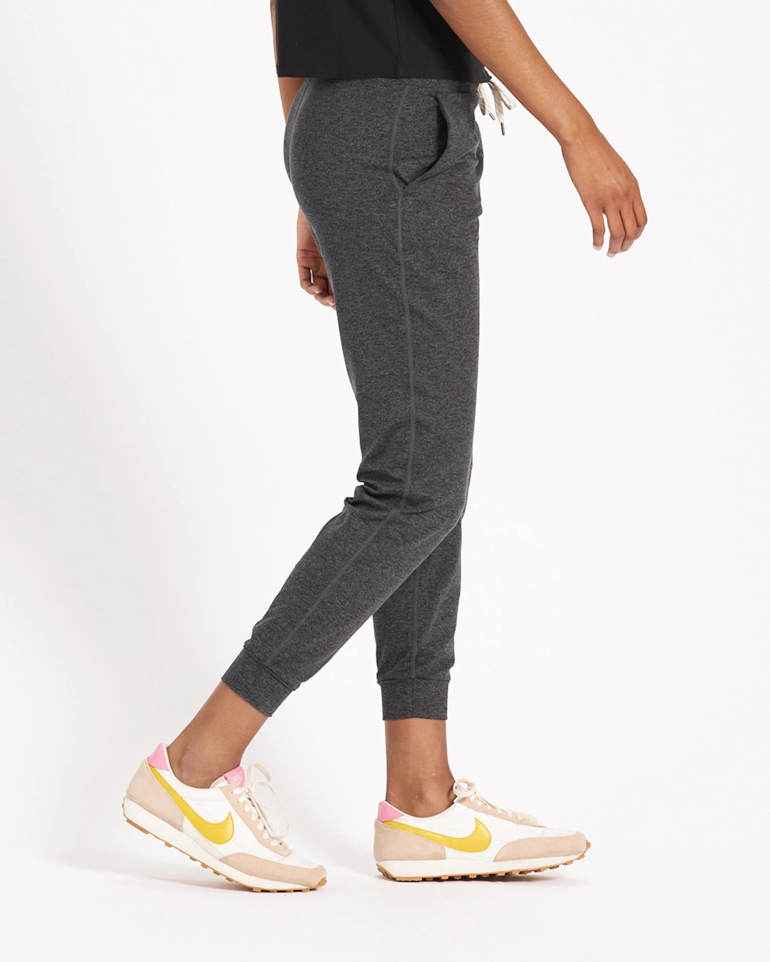Performance Jogger - Long | Charcoal Heather 2 Performance Jogger - Long | Charcoal Heather - Image 2
