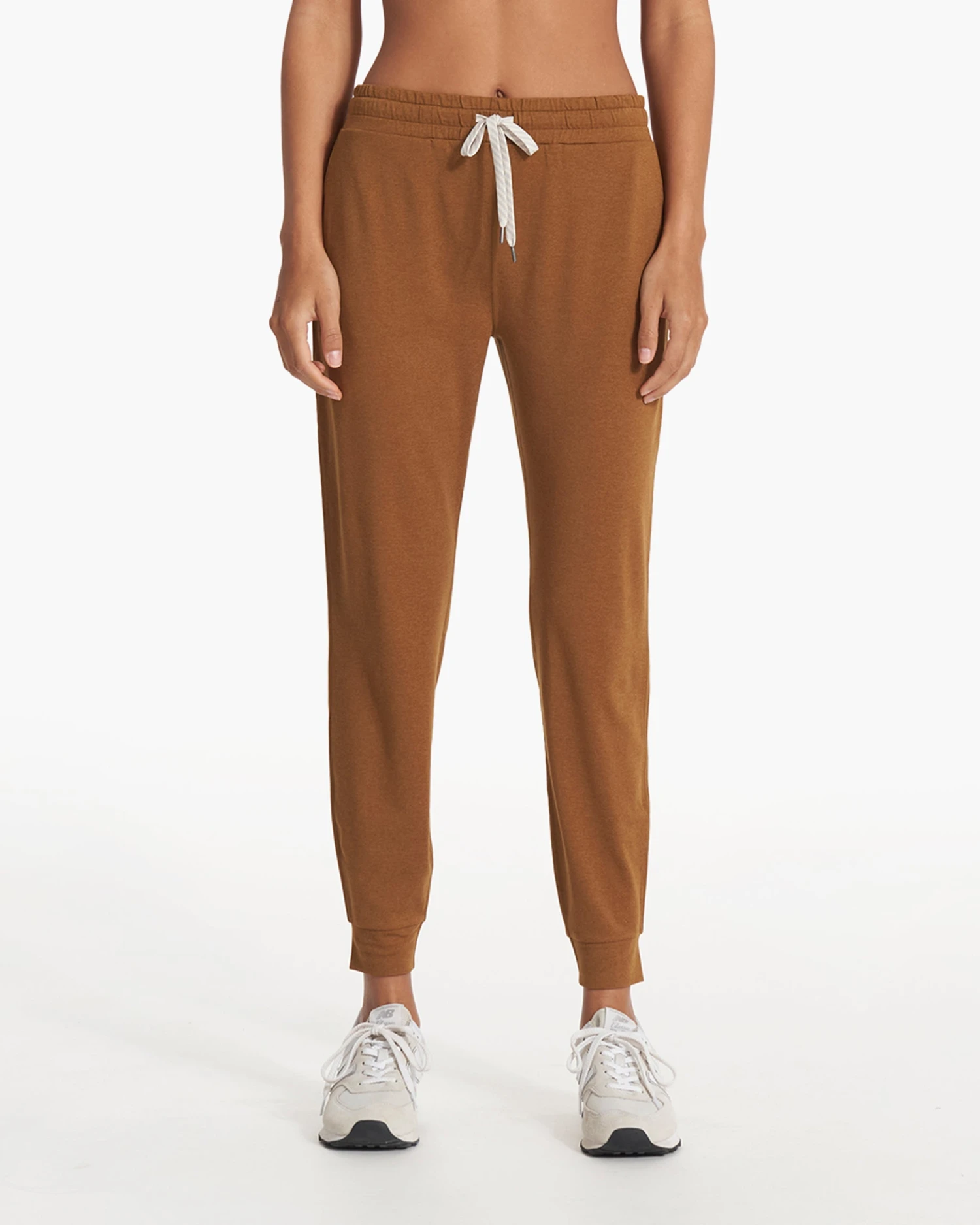 Performance Jogger - Long | Caramel Heather 1 Performance Jogger - Long | Caramel Heather