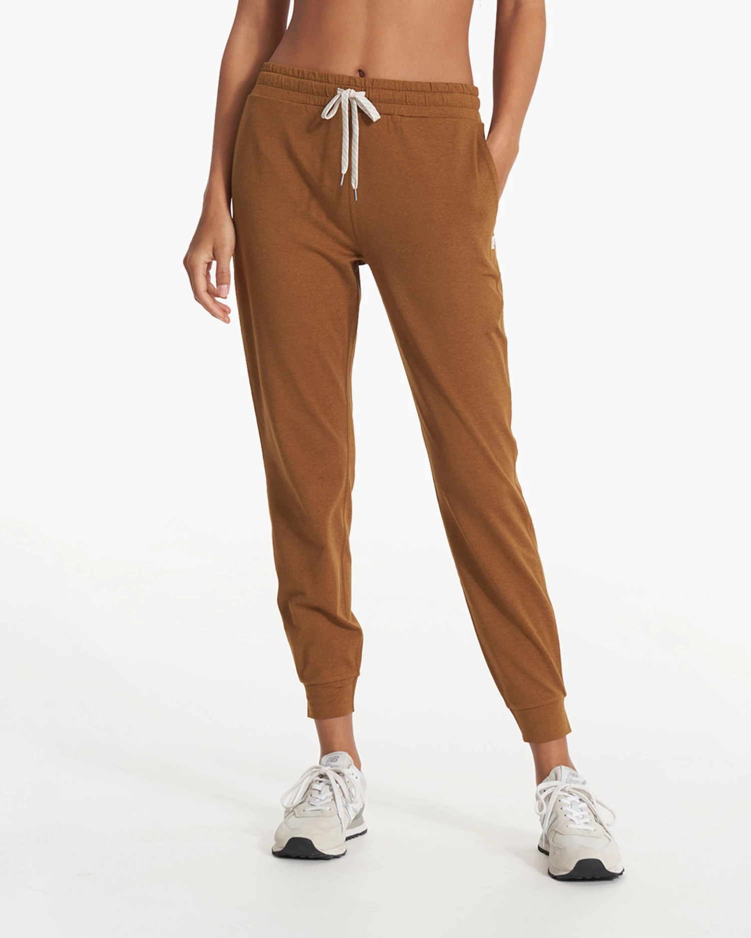 Performance Jogger - Long | Caramel Heather 2 Performance Jogger - Long | Caramel Heather - Image 2