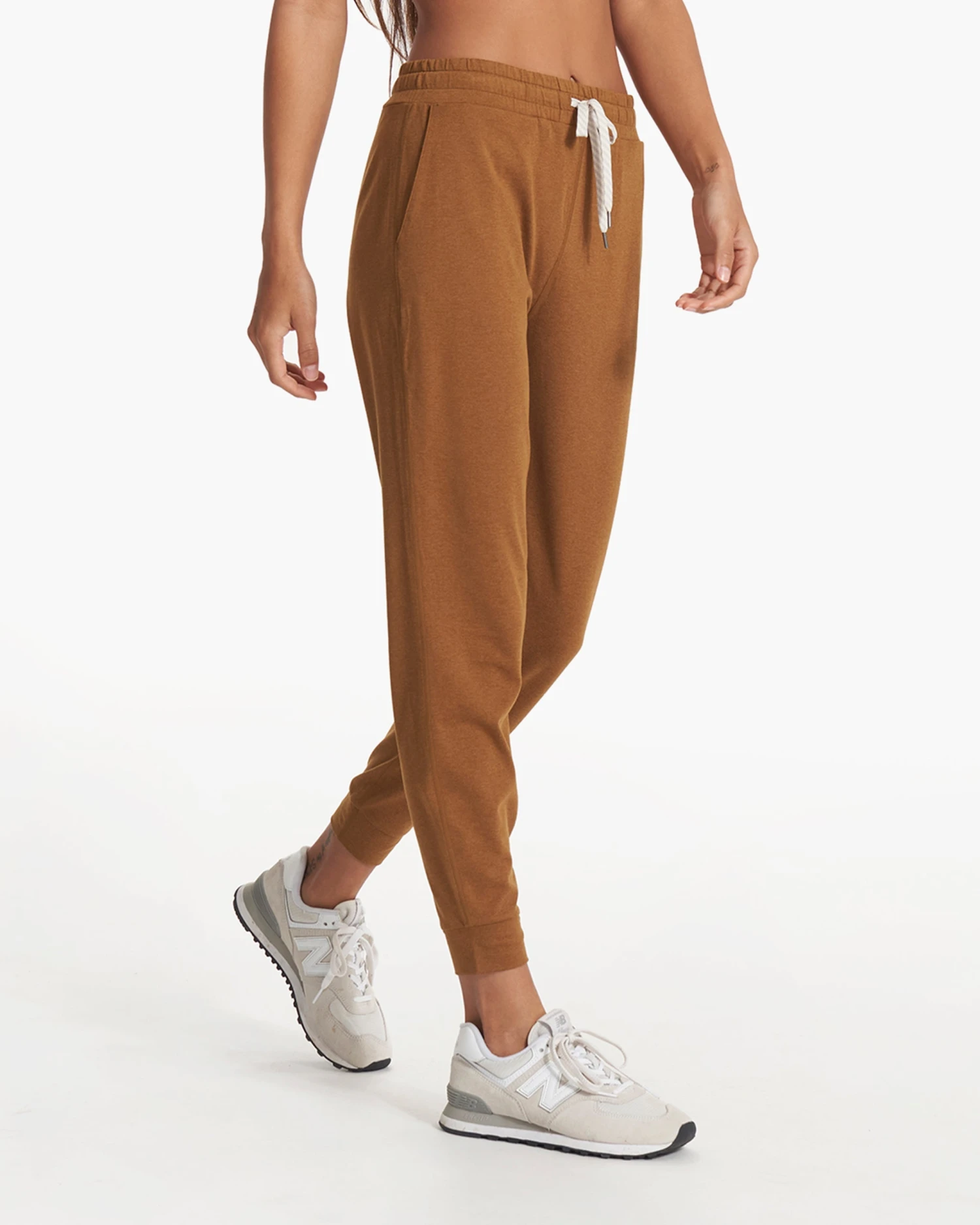 Performance Jogger - Long | Caramel Heather 4 Performance Jogger - Long | Caramel Heather - Image 4