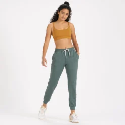 Performance Jogger - Long | Kelp Heather -Vuori Clothing Store VW303 LHKE 4
