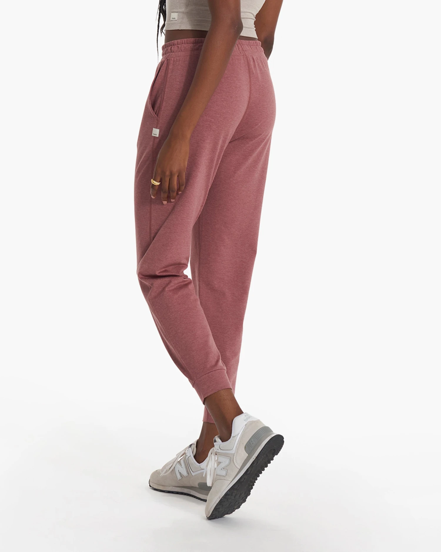 Performance Jogger - Long | Marsala Heather 3 Performance Jogger - Long | Marsala Heather - Image 3