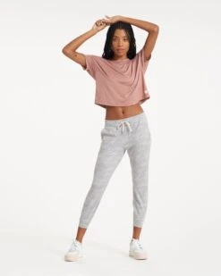 Performance Jogger - Long | Pale Heather Camo 6 Performance Jogger - Long | Pale Heather Camo -Vuori Clothing Store VW303 LPHC 4