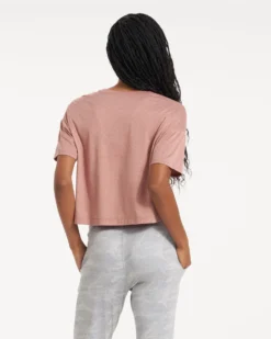 Energy Tee | Light Terracotta Heather -Vuori Clothing Store VW303HBC 0944